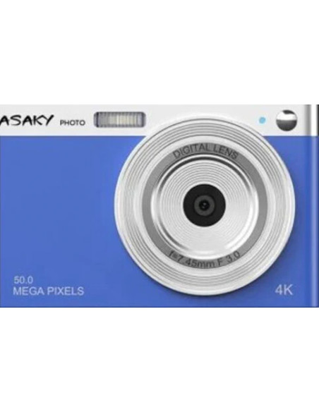Photo Digital Camera 18MP 2,8'' IPS TFT Blue